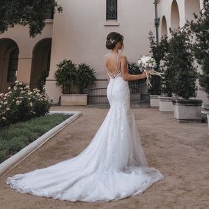 COPY - Mermaid style elegant Wedding dress